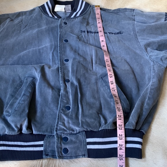 Mens 1995 Vintage SUNSET STRIP House of Blues EMPLOYEE Denim Bomber Jacker - Picture 10 of 16